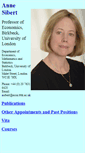 Mobile Screenshot of annesibert.co.uk